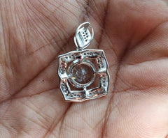 2 CT Round Cut Diamond Charm Pendant For Women, Christmas Gifts, Anniversary Gifts