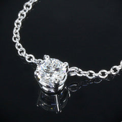 2 CT Round Cut Diamond Charm Pendant For Women, Wedding Pendant, Christmas Gifts