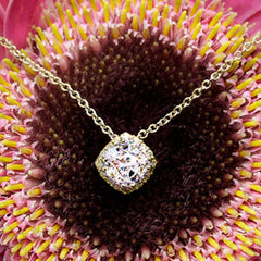 2 CT Cushion Cut Diamond Charm Pendant For Women, Wedding Pendant, Christmas Gifts, Solitaire Pendant