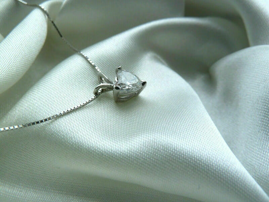 1.5 CT Heart Cut Diamond Charm Pendant For Women, Wedding Pendant, Christmas Gifts, Anniversary Gifts