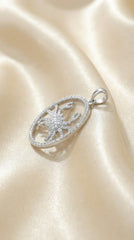 "Cancer" Constellation Charm – Moissanite Diamond Elegance