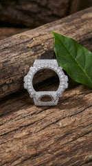 Custom G-Shock Bubble Bezel Upgrade – Fully Iced with VVS Moissanite Diamonds