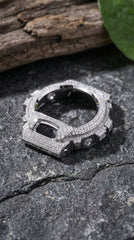 Luxury G-Shock Bezel with Natural Diamonds