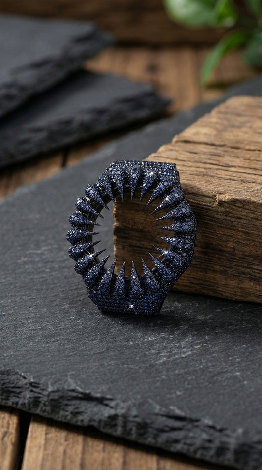 Luxury G-Shock Bezel – Black VVS Moissanite Diamonds