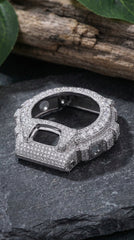 Custom G-Shock Bubble Bezel Upgrade – Fully Iced with VVS Moissanite Diamonds